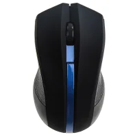 Мышь Oklick 615MW (черный/синий) фото 1